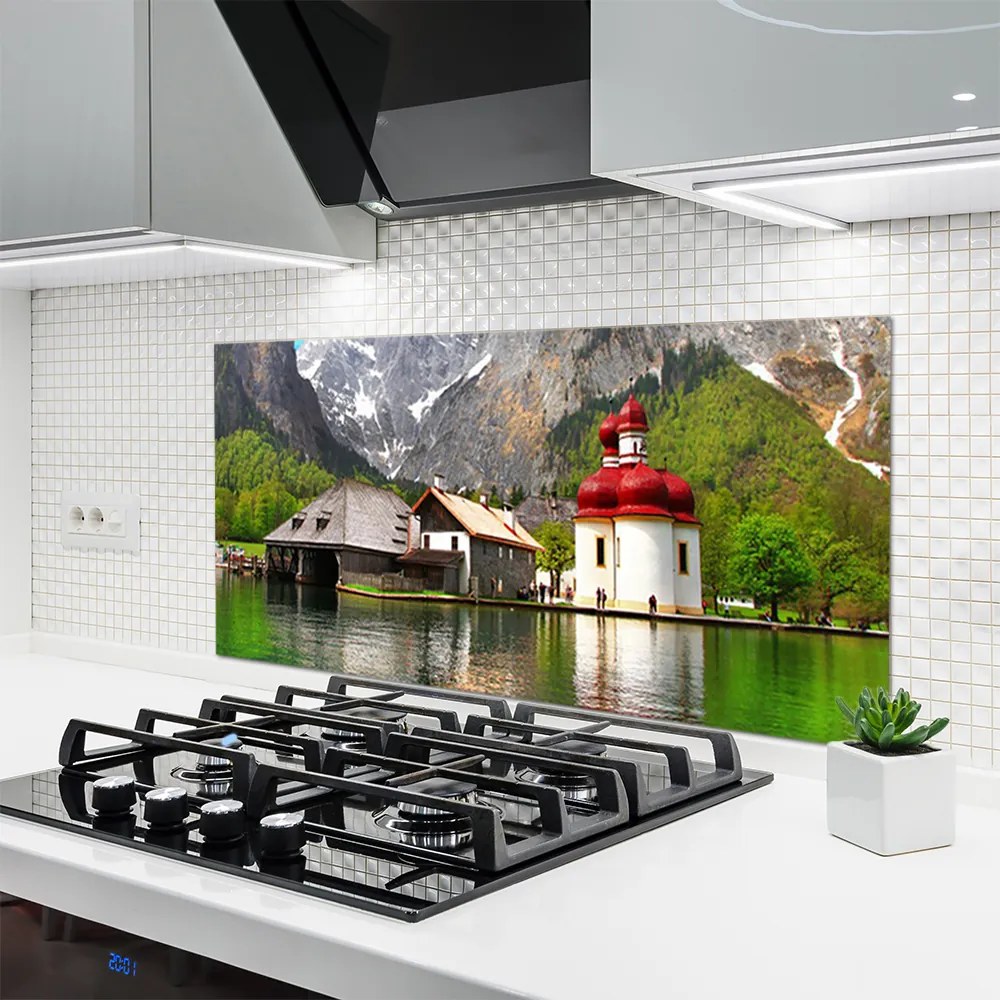 Szkło Ozdobne do Kuchni Dom Pod Górskim Szczytem