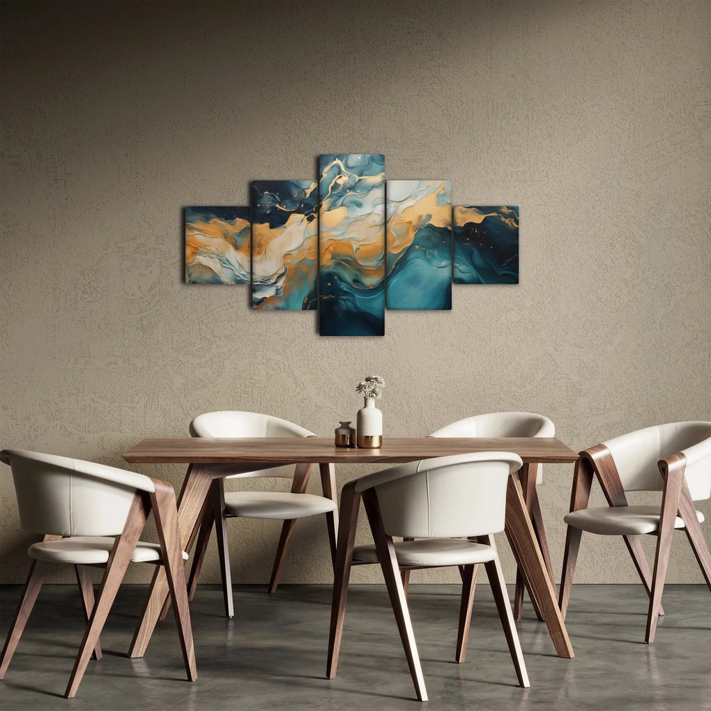 Obraz - Abstrakcja (125x70 cm)