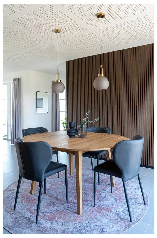Ciemnoszare krzesła zestaw 4 szt. Pisa – House Nordic