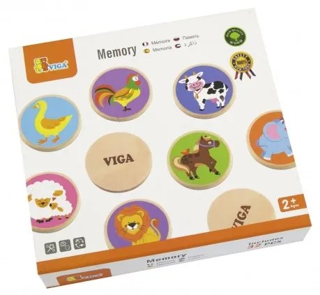 Gra zapamiętywanie memo zwierzątka viga
