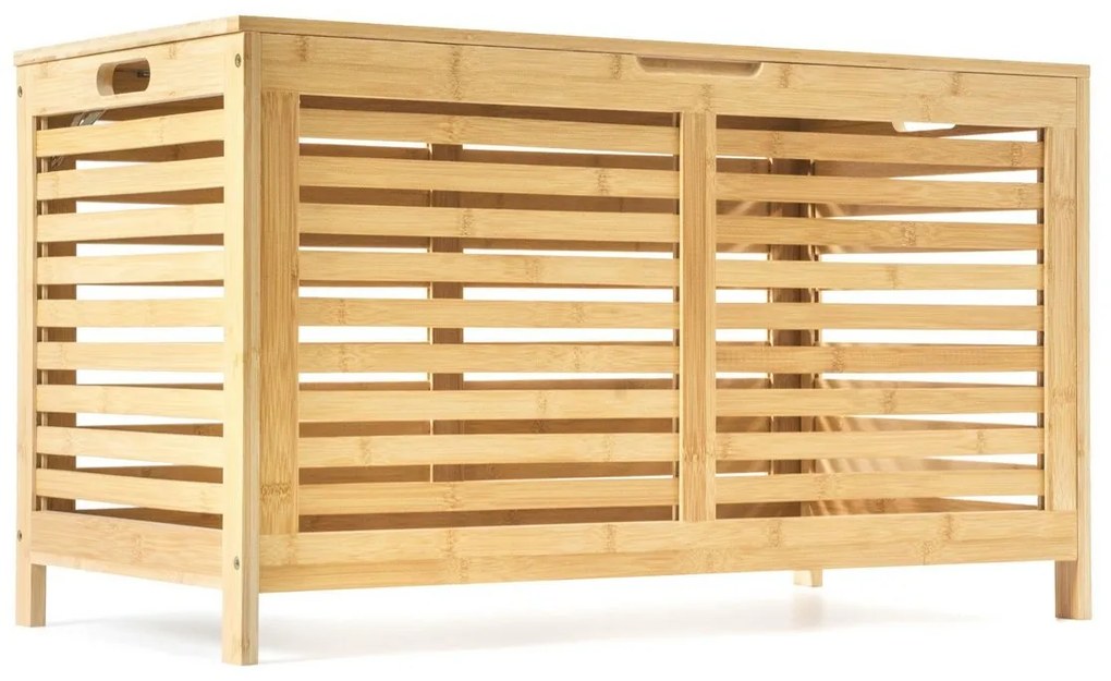 Pojemnik do przechowywania G21 76 x 40 x 45 cm, bambusowy