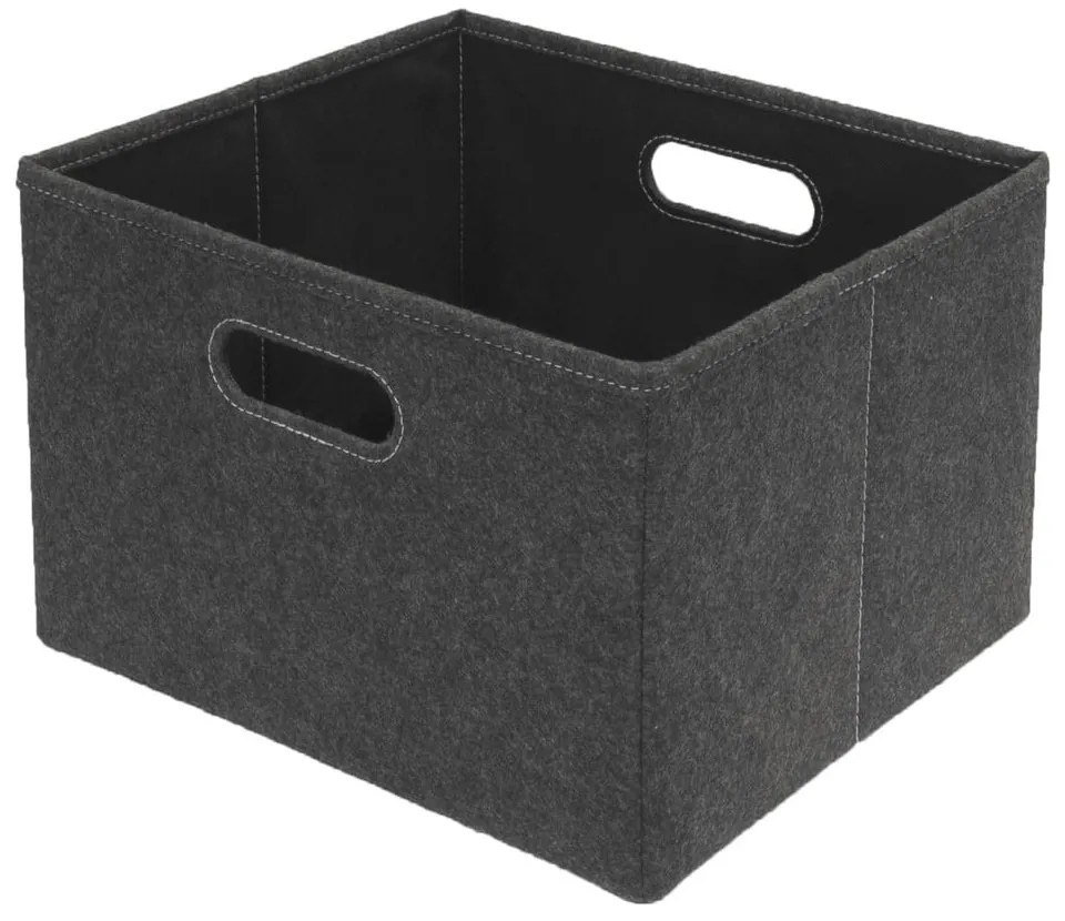 Szary materiałowy element regału modułowego 32x21 cm Z Cube – Tenzo
