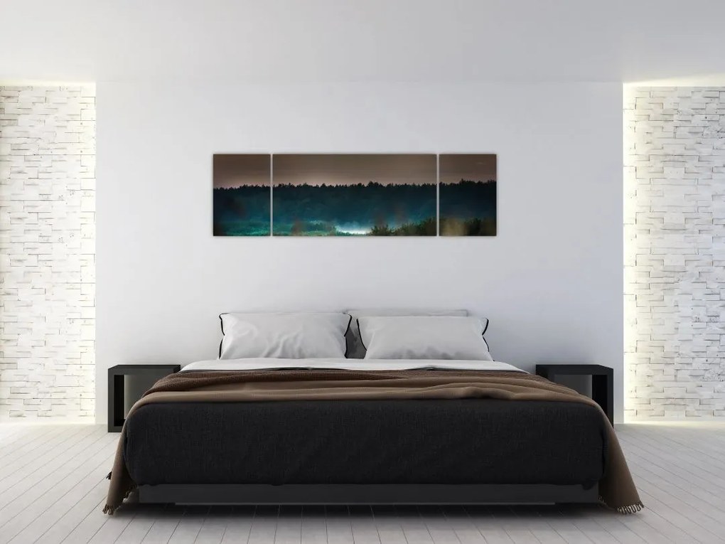 Obraz - Krajobraz górski (170x50 cm)