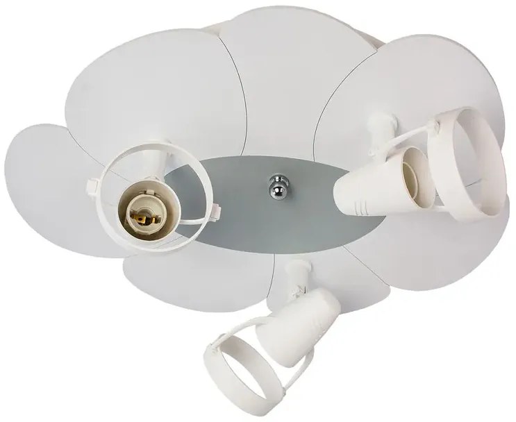 Biało szara lampa sufitowa dla dziecka S212 F5-Z57