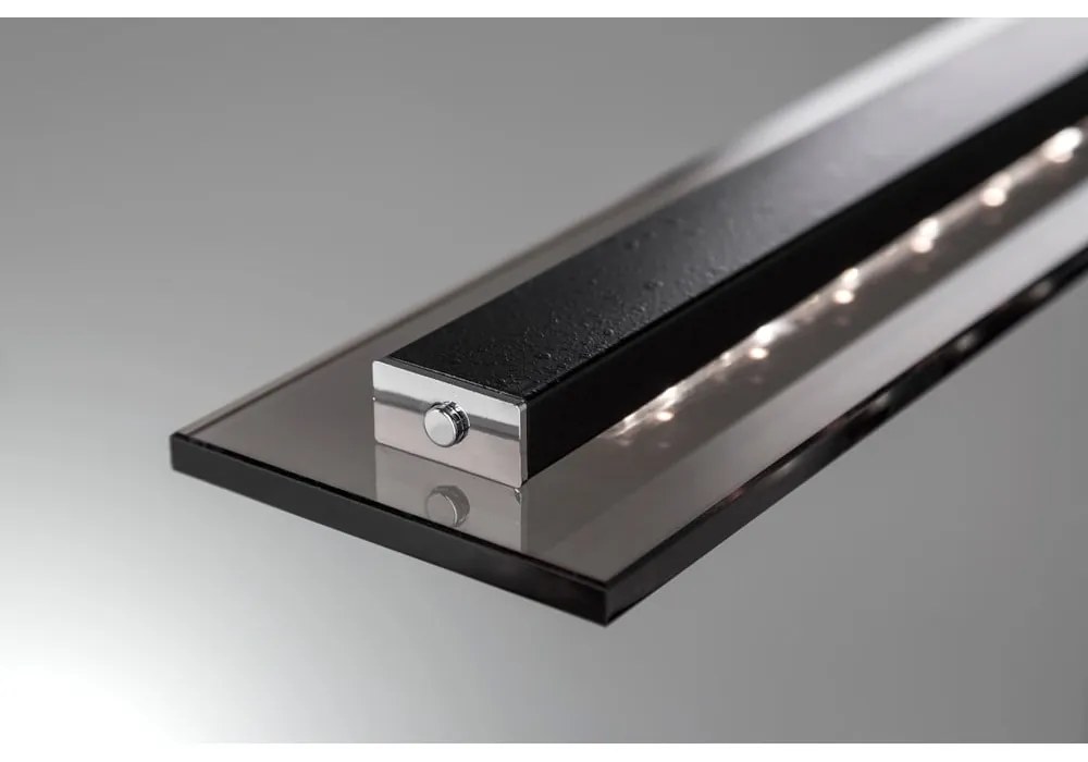 Czarna metalowa lampa wisząca LED ze ściemniaczem Tenso – Fischer & Honsel