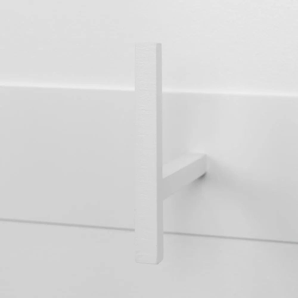 Biały metalowy wieszak ścienny Chapman – Spinder Design