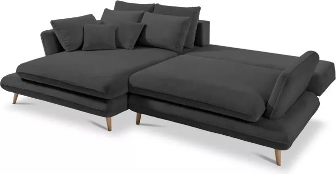 Narożnik MONTE z funkcją spania pojemnikiem i poduszkami