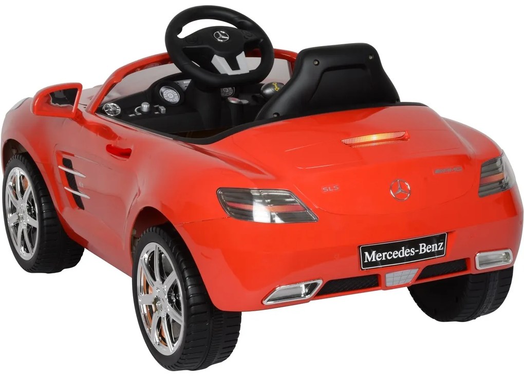 Buddy Toys BEC 7111 Elektryczny samochód MercedesBenz SLS, czerwony