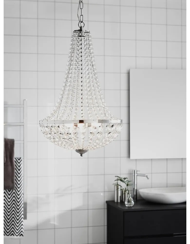 Lampa wisząca w kolorze srebra ø 40 cm Gränsö – Markslöjd