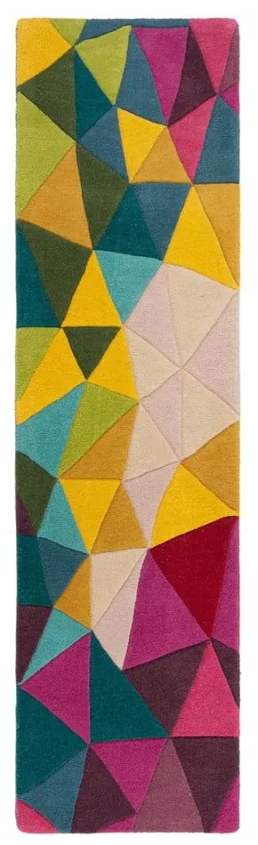 Chodnik wełniany Flair Rugs Falmouth, 60x230 cm