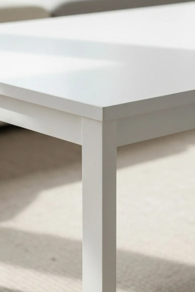 Stó centralny Tian 120x60cm biay