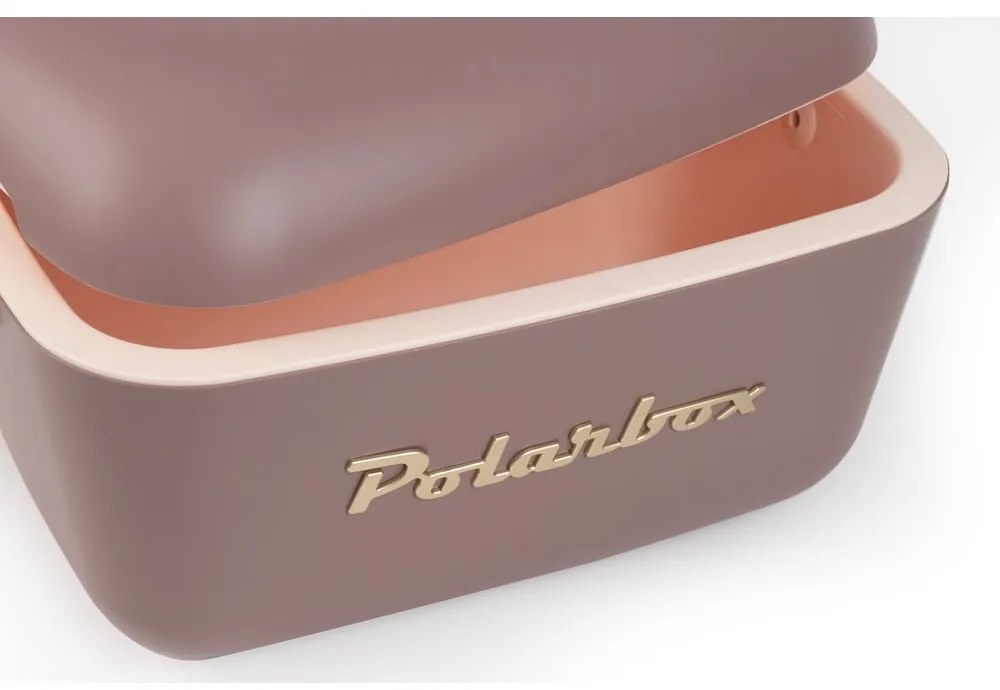 Brązowy pojemnik chłodzący 12 l Classic Gold – Polarbox