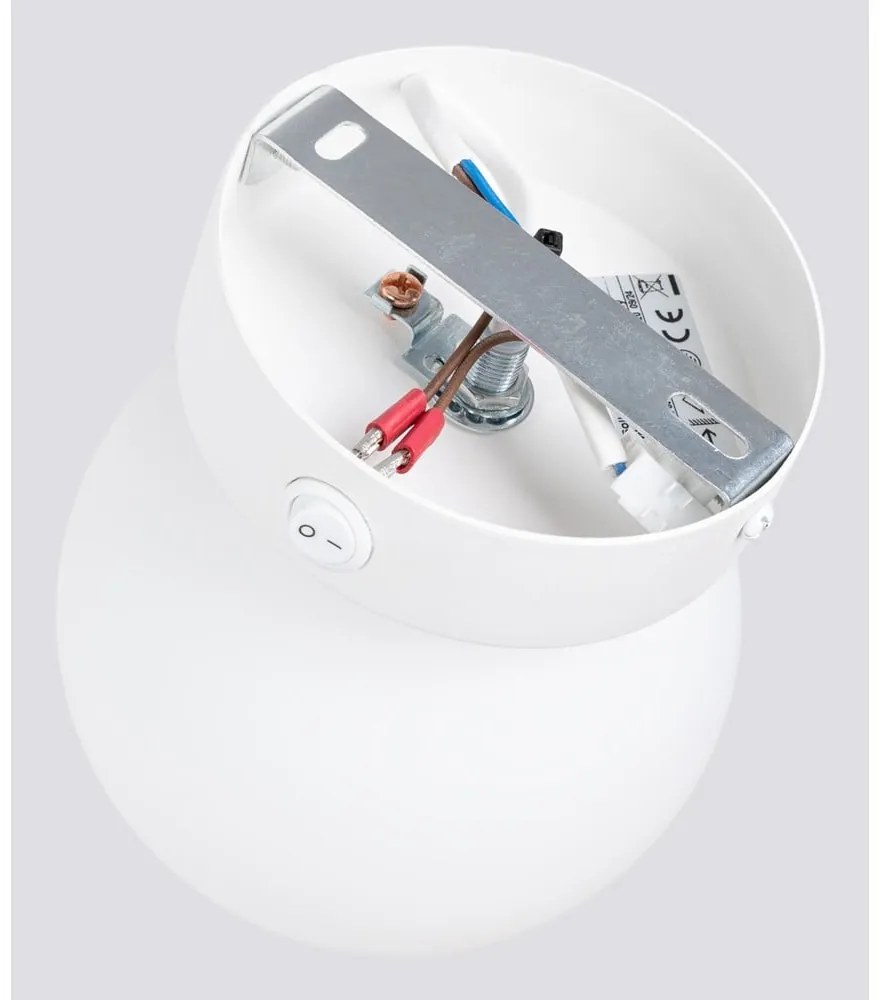 Biały kinkiet Blaze – Sollux