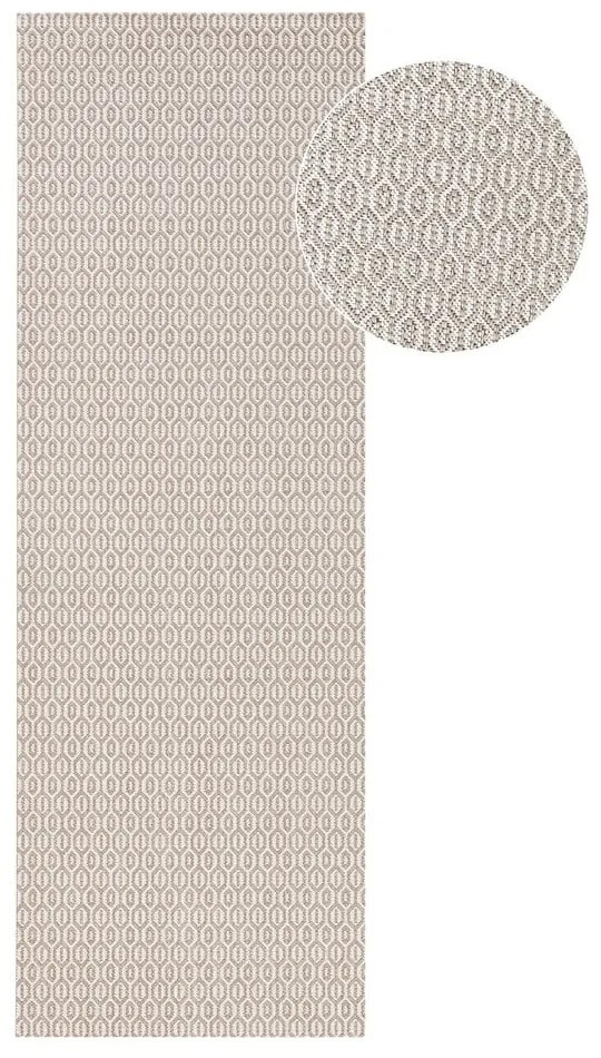 Szary chodnik odpowiedni na zewnątrz NORTHRUGS Coin, 80x200 cm