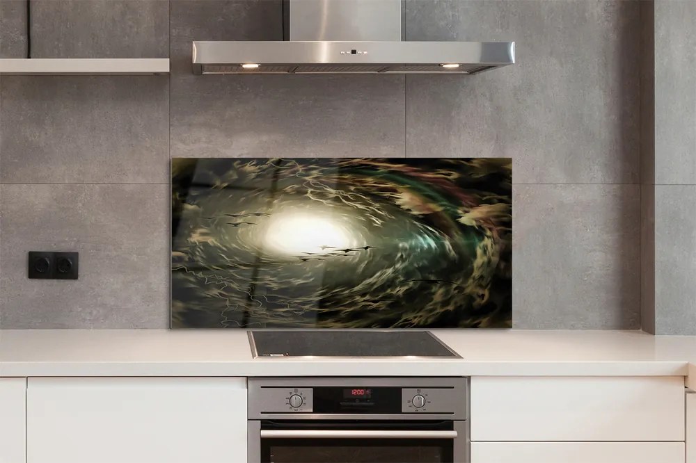 Panel nad Blat Kuchenny Ptaki Szybujące wśród Chmur