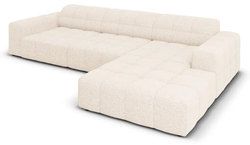 Kremowy narożnik (prawostronny) Chicago – Cosmopolitan Design