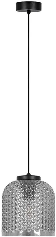 Wisząca długa lampa grafitowa K2-W32