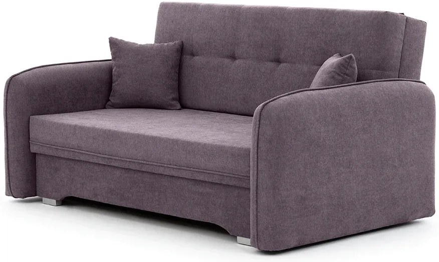 Rozkładana 2-osobowa sofa LAINE, jasnofioletowa
