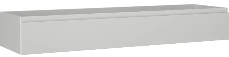 Mexen Orio szafka łazienkowa podumywalkowa 160 cm, 1 szuflada, szara mat - 91A10-16023-1-BF62