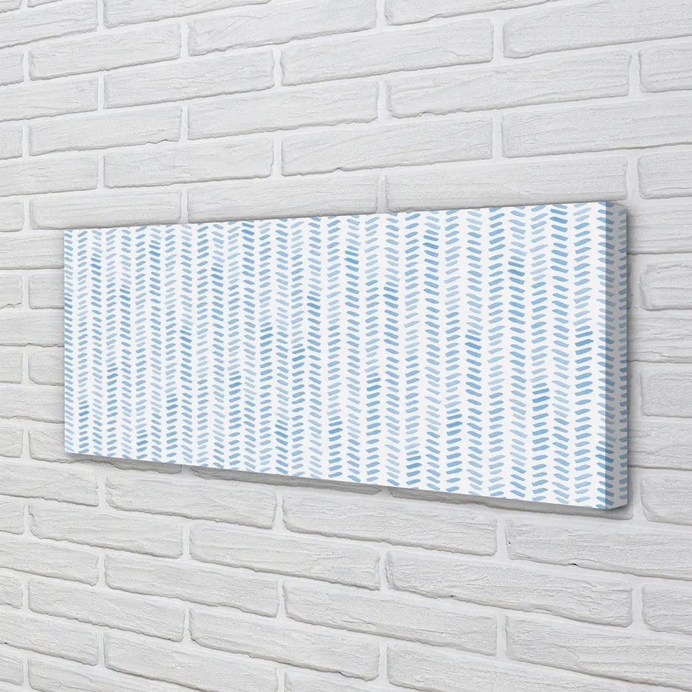 Obraz drukowany na płótnie Niebieska Jodełka