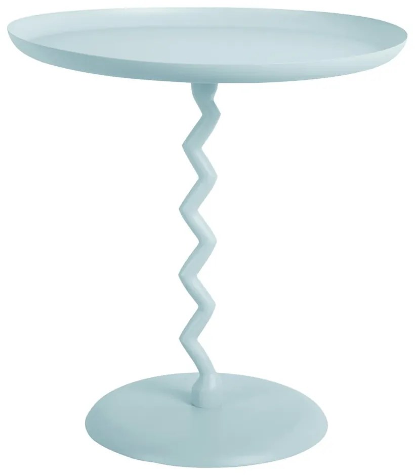 Metalowy okrągły stolik ø 40 cm Zig Zag – Leitmotiv