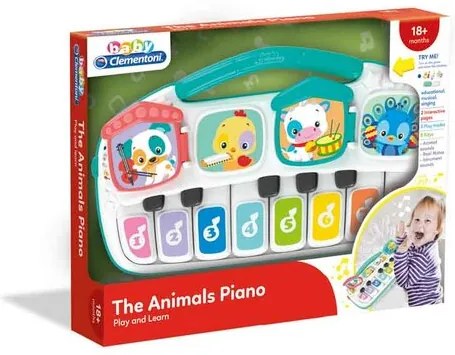 Clementoni Pianino elektryczne dla dzieci zezwierzętami