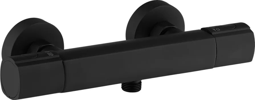 Carra termostatyczna bateria prysznicowa czarna - Essebagno