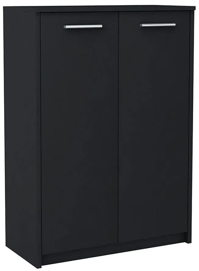 Czarna komoda do salonu G3-H61