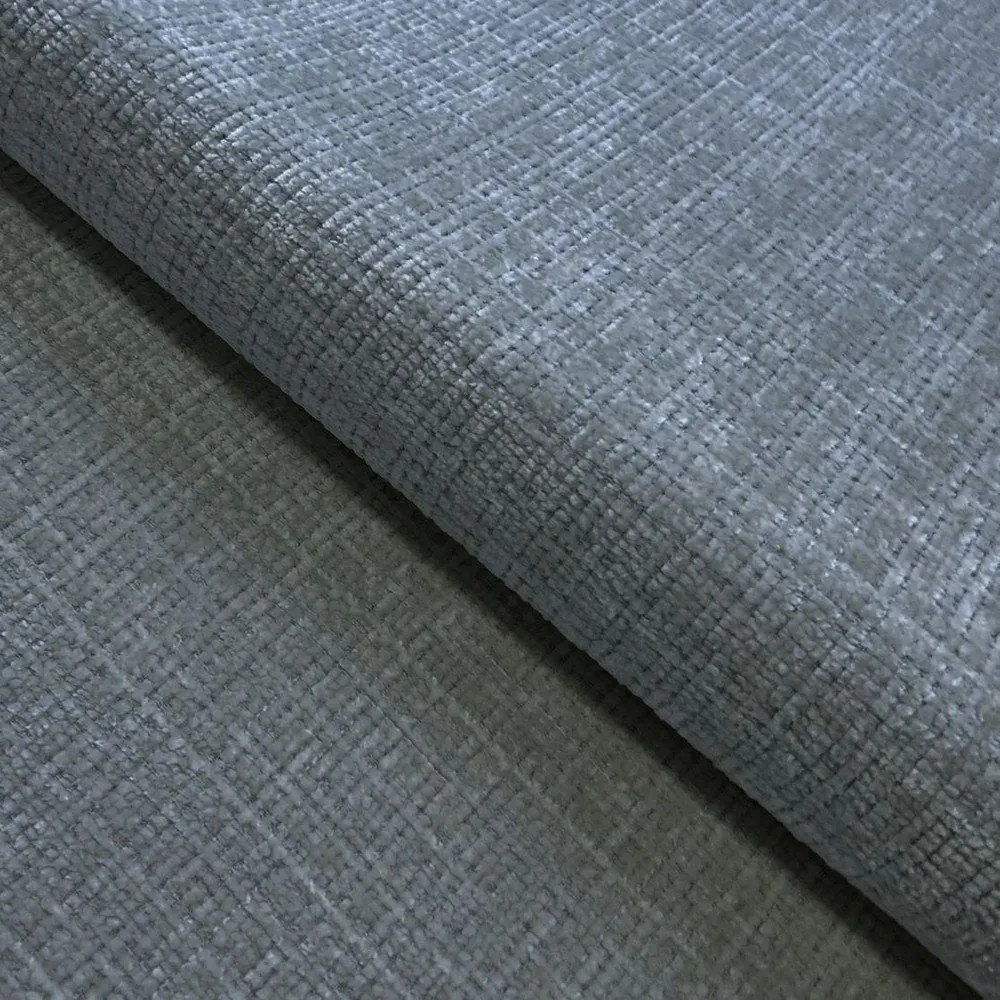 Ciemnoszary narożnik z tkaniny szenilowej (lewostronny/w kształcie litery L) Mauris – Ropez