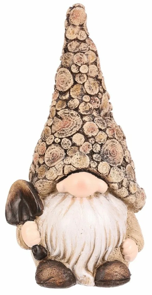 Dekoracja ogrodowa Łopata Elf, 11 x 9 x 21 cm,polyresin