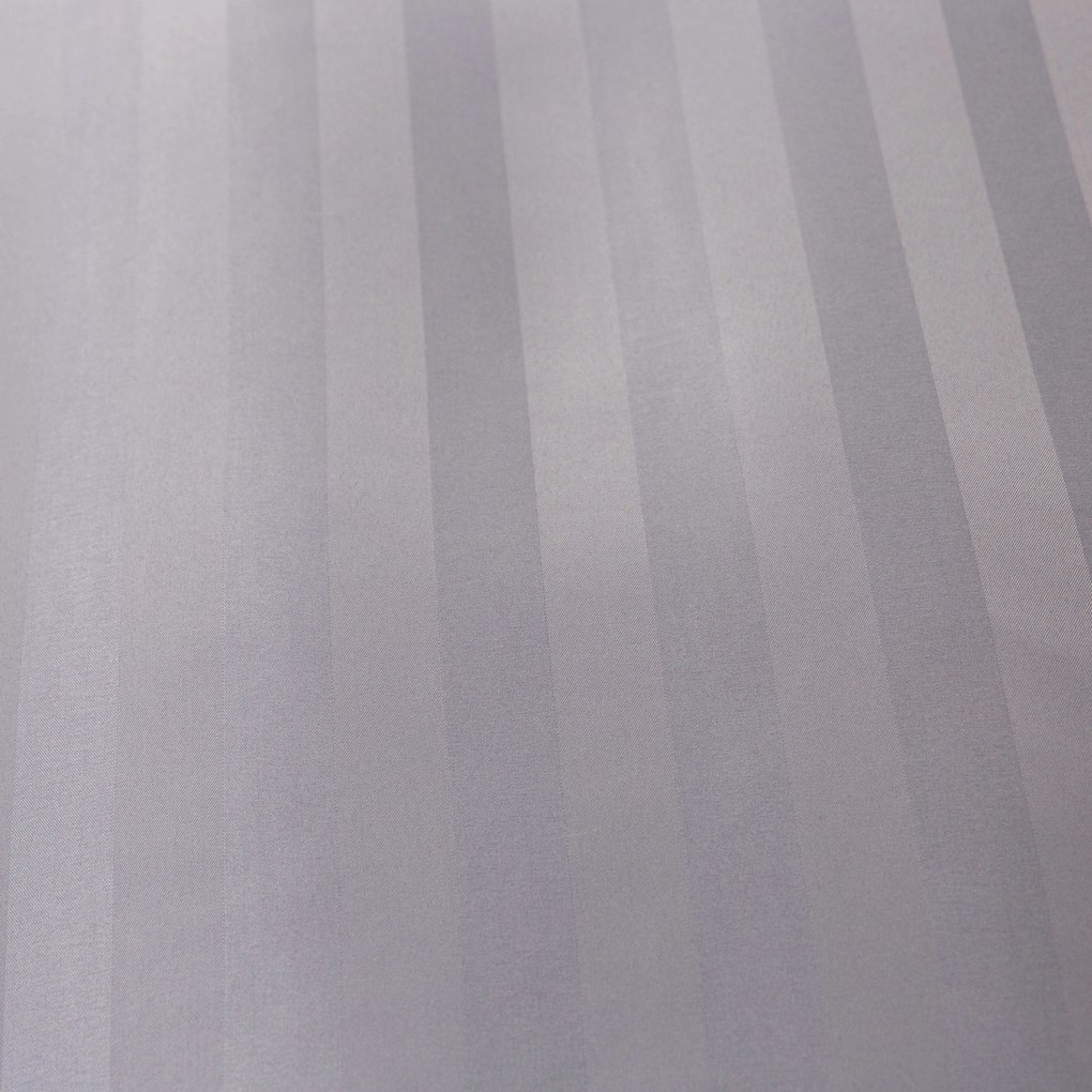 PrzytulneMieszkanie.pl PrzytulneMieszkanie.pl Hotelowa pościel z mikrowłókna JASMINE jasnoszara - pasek 2 cm, hotelowa kieszeń Rozmiar pościeli: 2 szt 70 x 90 cm | 200 x 220 cm