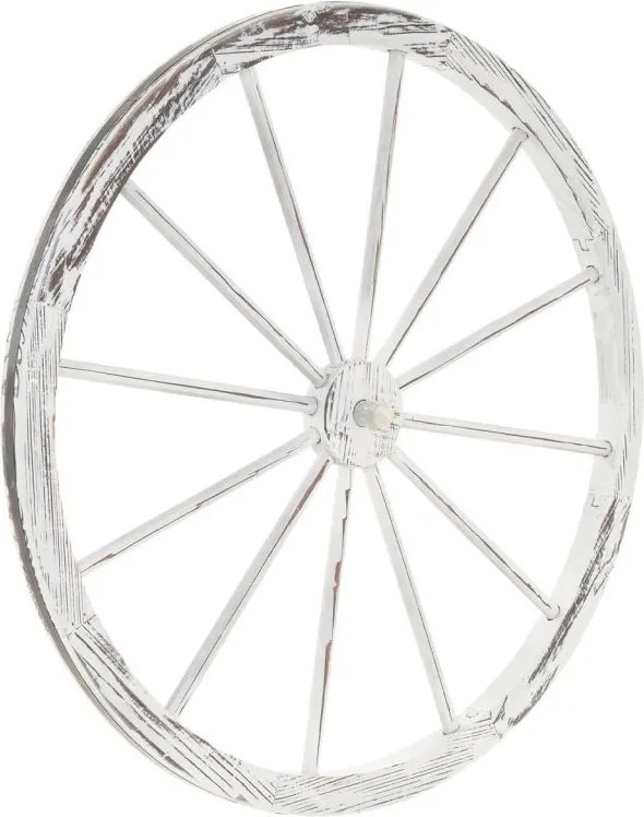 GARTHEN Dekoracyjne drewniane koło 90 cm