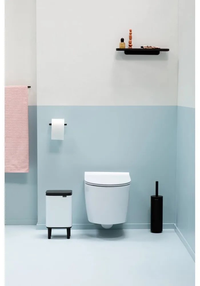 Biały stalowy kosz na śmieci 4 l Bo Hi – Brabantia