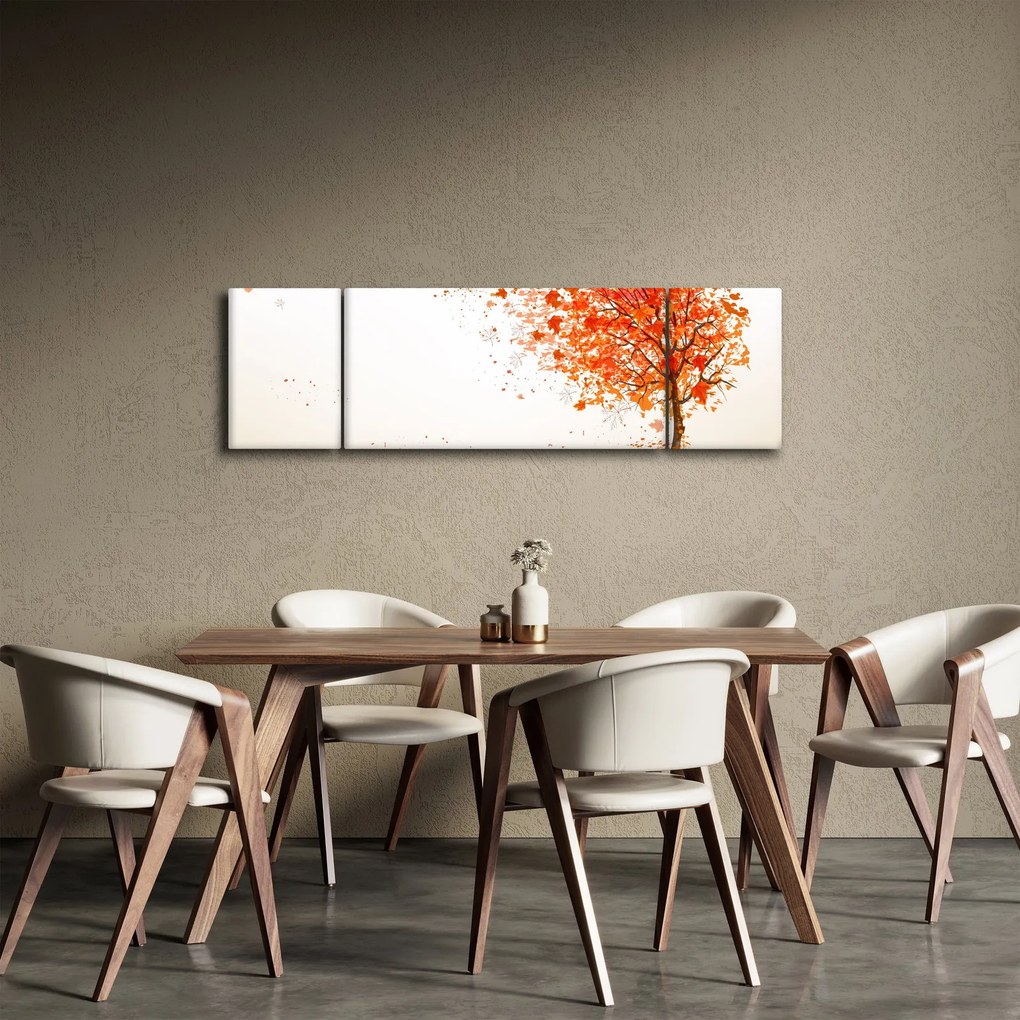 Obraz - Drzewo na wietrze (170x50 cm)