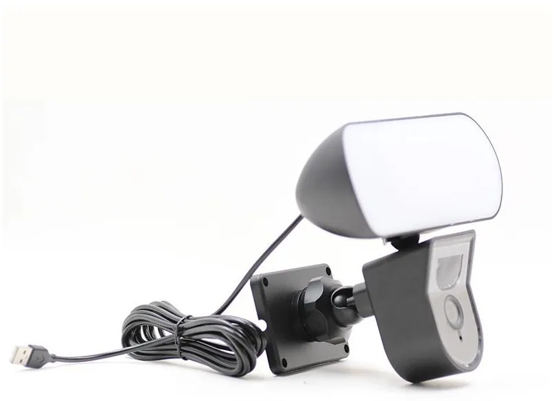 Immax NEO 07785L-LED Inteligentna kamera zewnętrzna z oświetleniem 5,5W/5V IP65 Wi-Fi Tuya