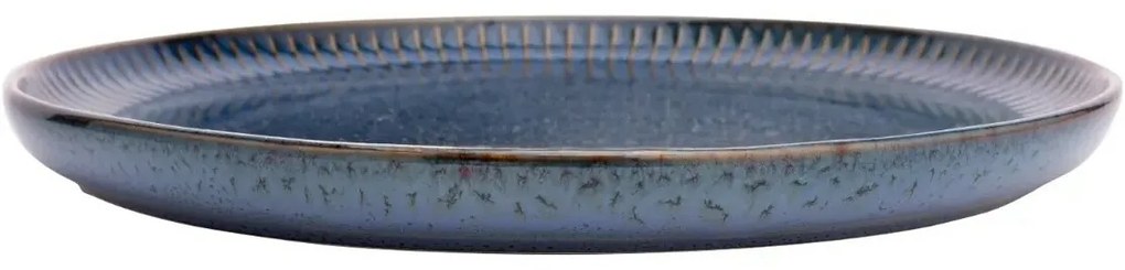 Altom Płytki talerz porcelanowy Reactive Stripes niebieski, 26 cm