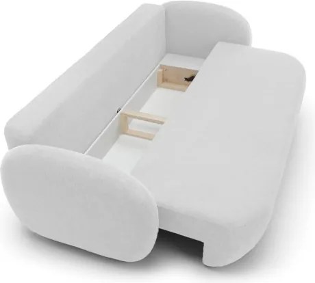 Sofa OLIO z funkcja spania i pojemnikiem BIAŁY ARAGON 01