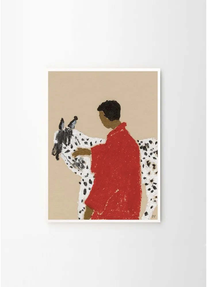 Plakat 30x40 cm Spotted Horse – Isabelle Vandeplassche – The Poster Club