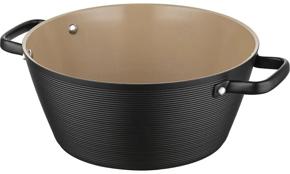 Florina Aluminiowy garnek Carina Black 5,2 l, 28 cm, śred. 28 cm