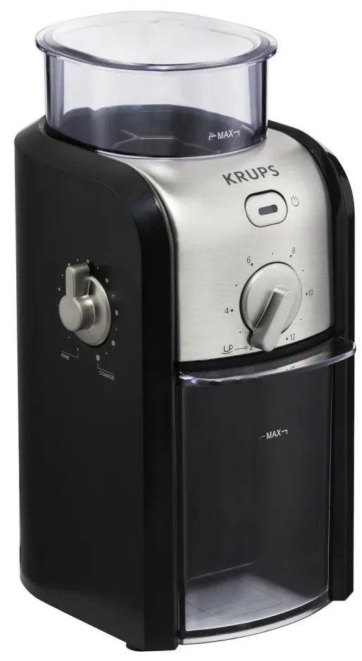Krups - Elektryczny młynek do kawy 110W/230V stal nierdzewna/czarny