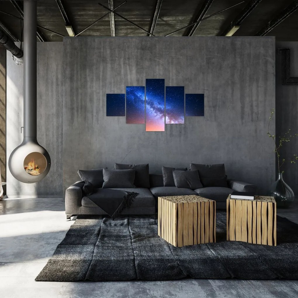 Obraz - Nocne piękno gwiazd (125x70 cm)