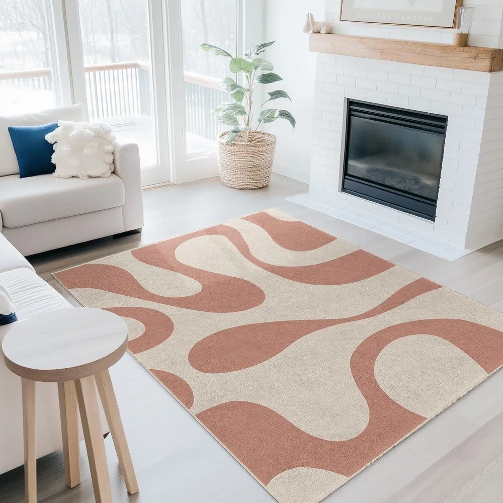Różowy chodnik odpowiedni do prania 80x200 cm Strawberry Latte – Mila Home