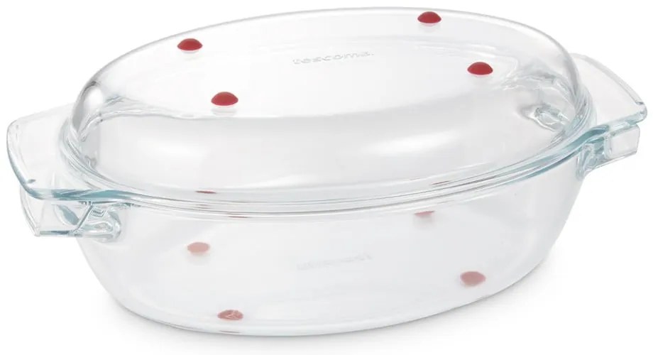 Szklane naczynie do pieczenia z pokrywką 21x35 cm GrandChef – Tescoma