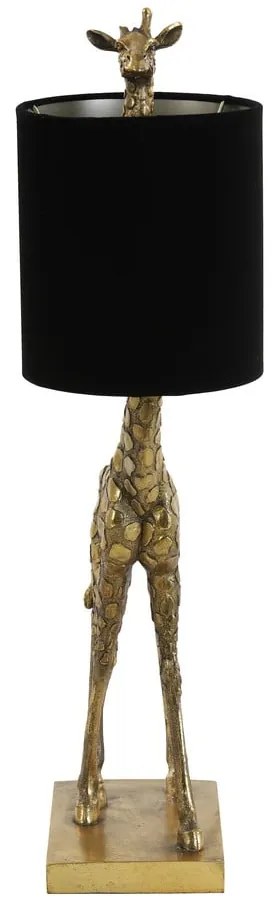 Czarno-brązowa lampa stołowa (wysokość 61 cm) Giraffe – Light &amp; Living