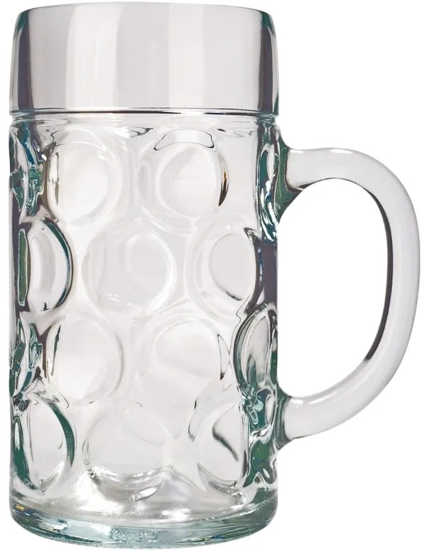 Szklanka do piwa z uchem ISAR, 1 l