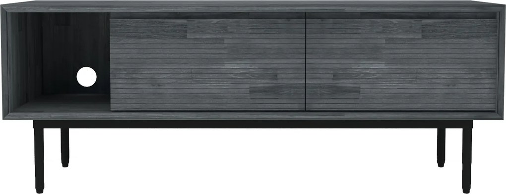 Dwudrzwiowa szafka RTV z wnęką Capella L01 130 cm