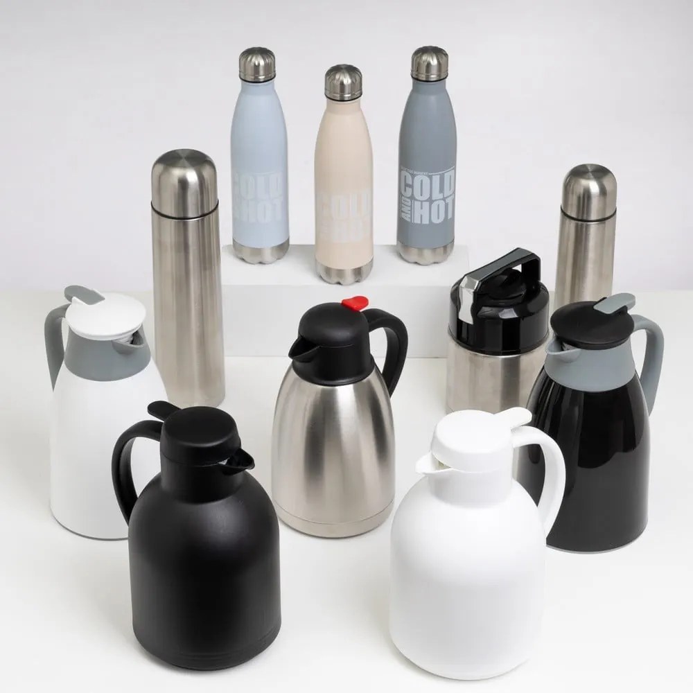 Termos w kolorze srebra 500 ml – Casa Selección