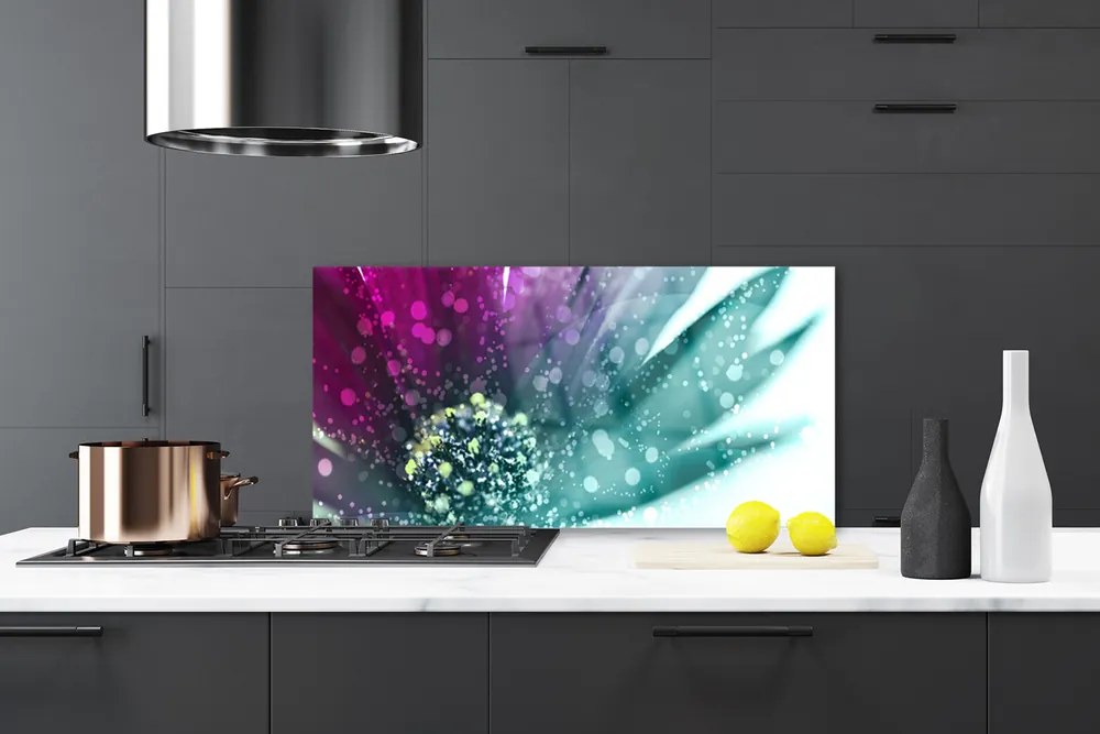 Panel Kuchenny Malarski Portret Kwiatu