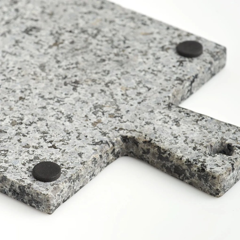 Granitowa deska do serwowania z uchwytem, 30 x 18 cm