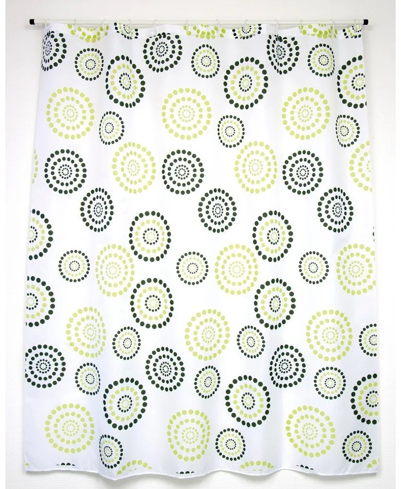 Zasłona prysznicowa 180x200 cm Dots – MSV